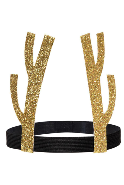Set Headband Reindeer Gold
