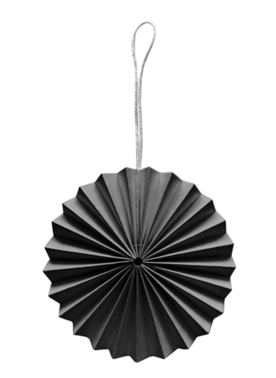 Papieren Ornament - Donkergrijs - Delight Department-1
