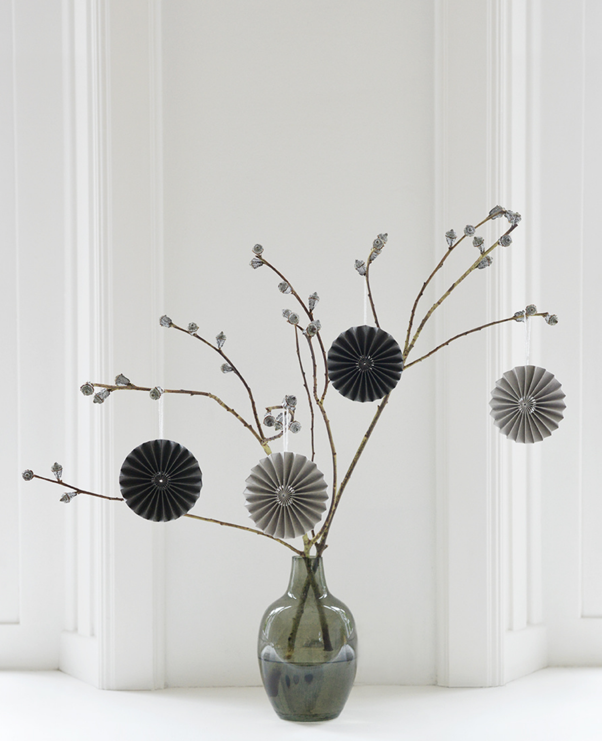 Papieren Ornament - Donkergrijs - Delight Department-2