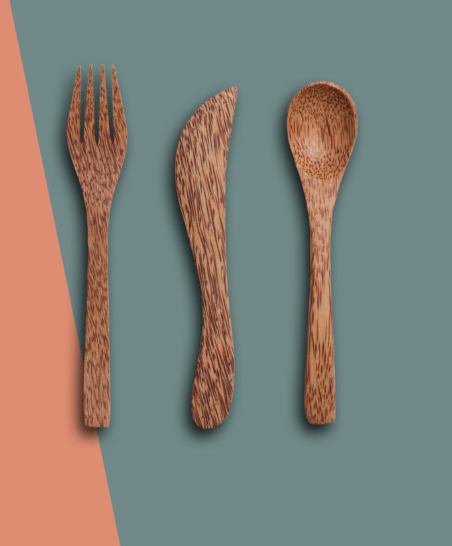 Jungle Kokosnoot Bestek - ToJungle-3