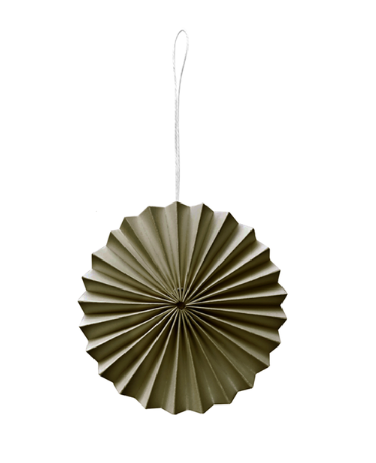 Papieren Ornament Mosgroen - Delight Department-1