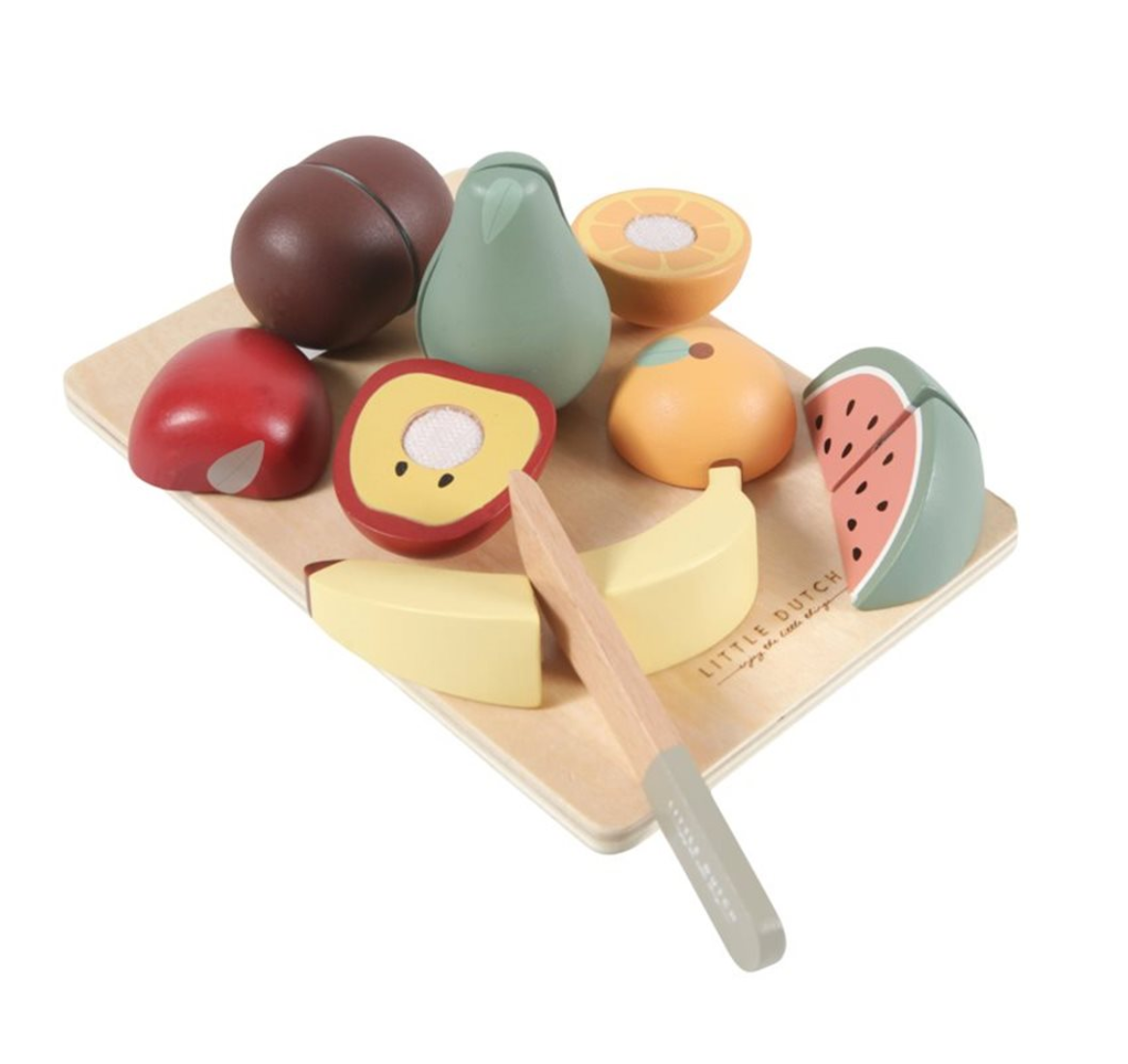 Houten Snijset Fruit - Little Dutch-1