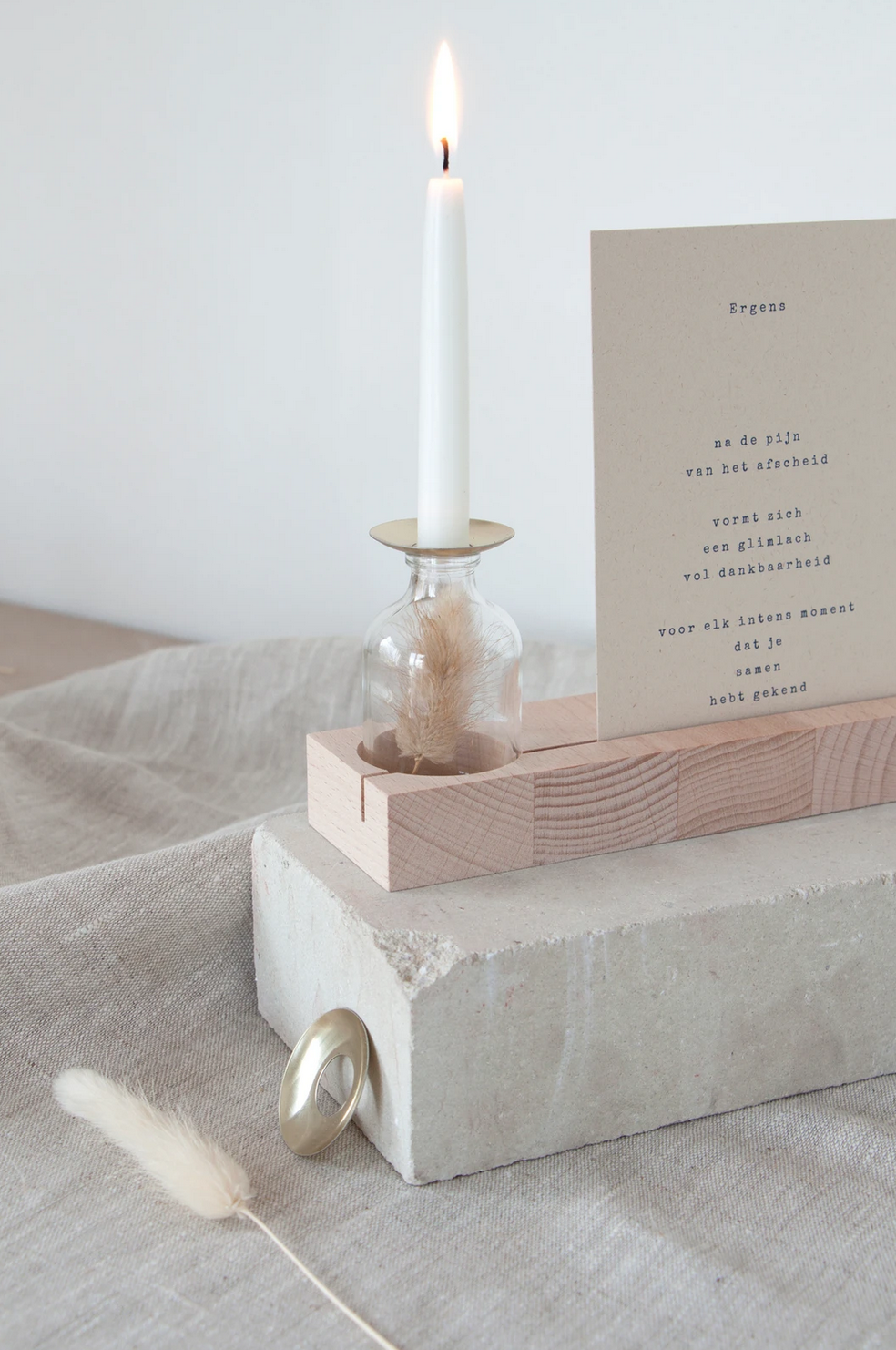 Hold me - 10 kaarsjes Nachtzwart - Roosmarijn Knijnenburg-2