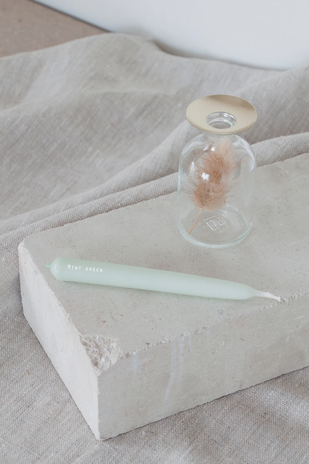 Hold me - 10 candles Mint green - Roosmarijn Knijnenburg-1