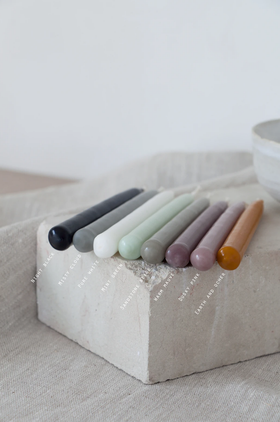 Kaarsje - Night Black - Roosmarijn Knijnenburg-1