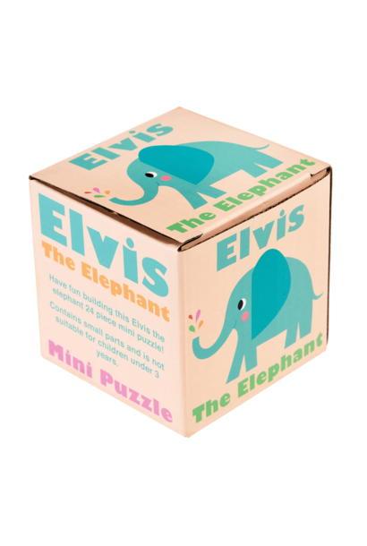 Mini Puzzel Elvis De Olifant
