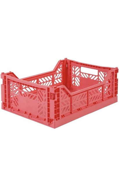 Folding Crate Dark Pink - Medium