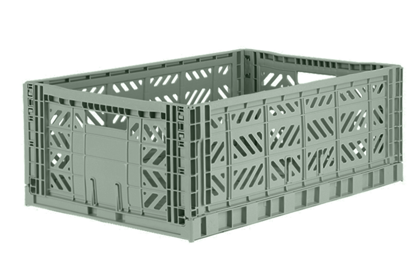 Plooibak Amandelgroen - Medium - AyKasa-1