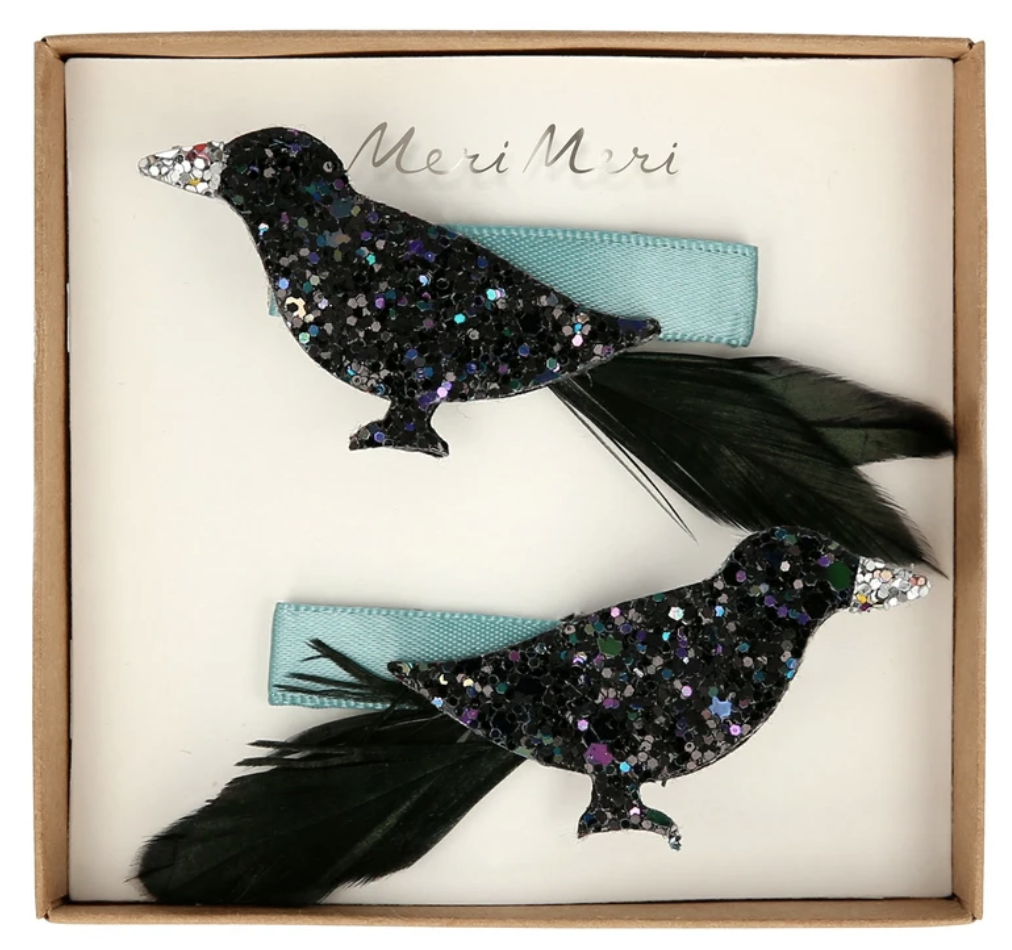 Hair Clips Crow - Meri Meri-1