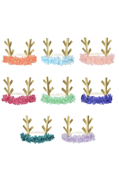 Antlers Reindeer - Set Of 8