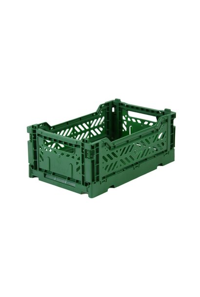 Folding Crate Dark Green - Small