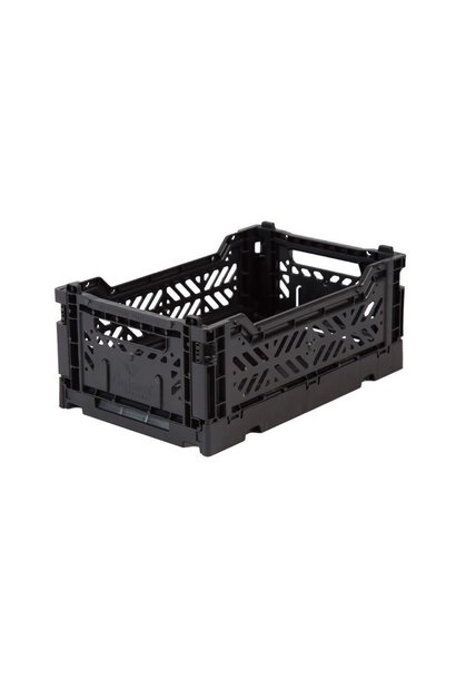 Folding Crate Black - Small