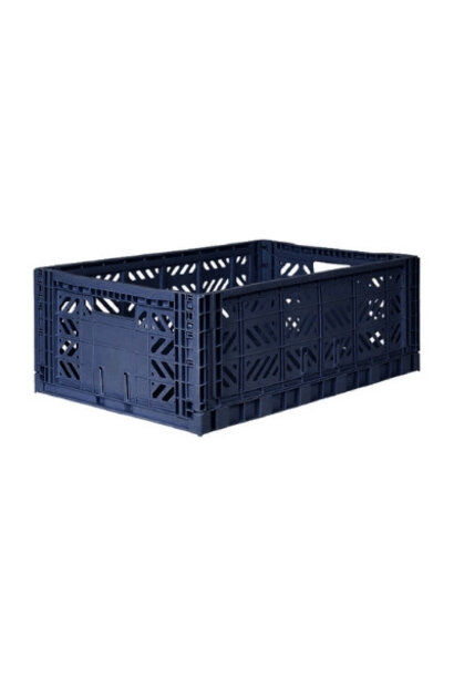 Folding Crate Navy - Large