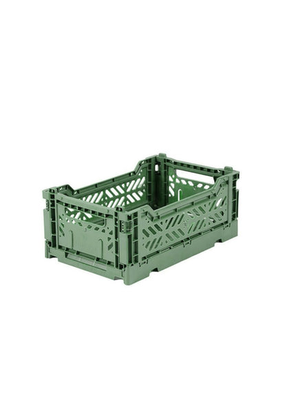 Folding Crate Almond Green - Small