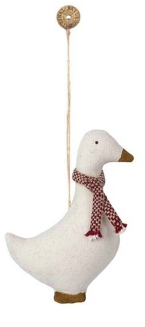 Goose Ornament Red - Maileg-1