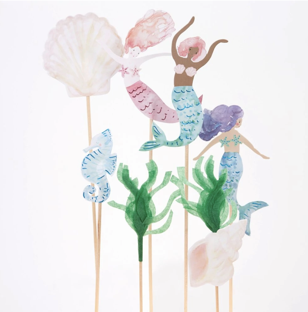 Mermaid Cake Toppers - Meri Meri-3
