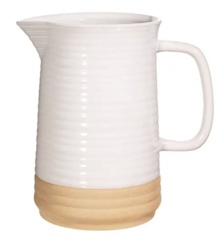 Rustieke Half Witte Kan - Sass & Belle-1