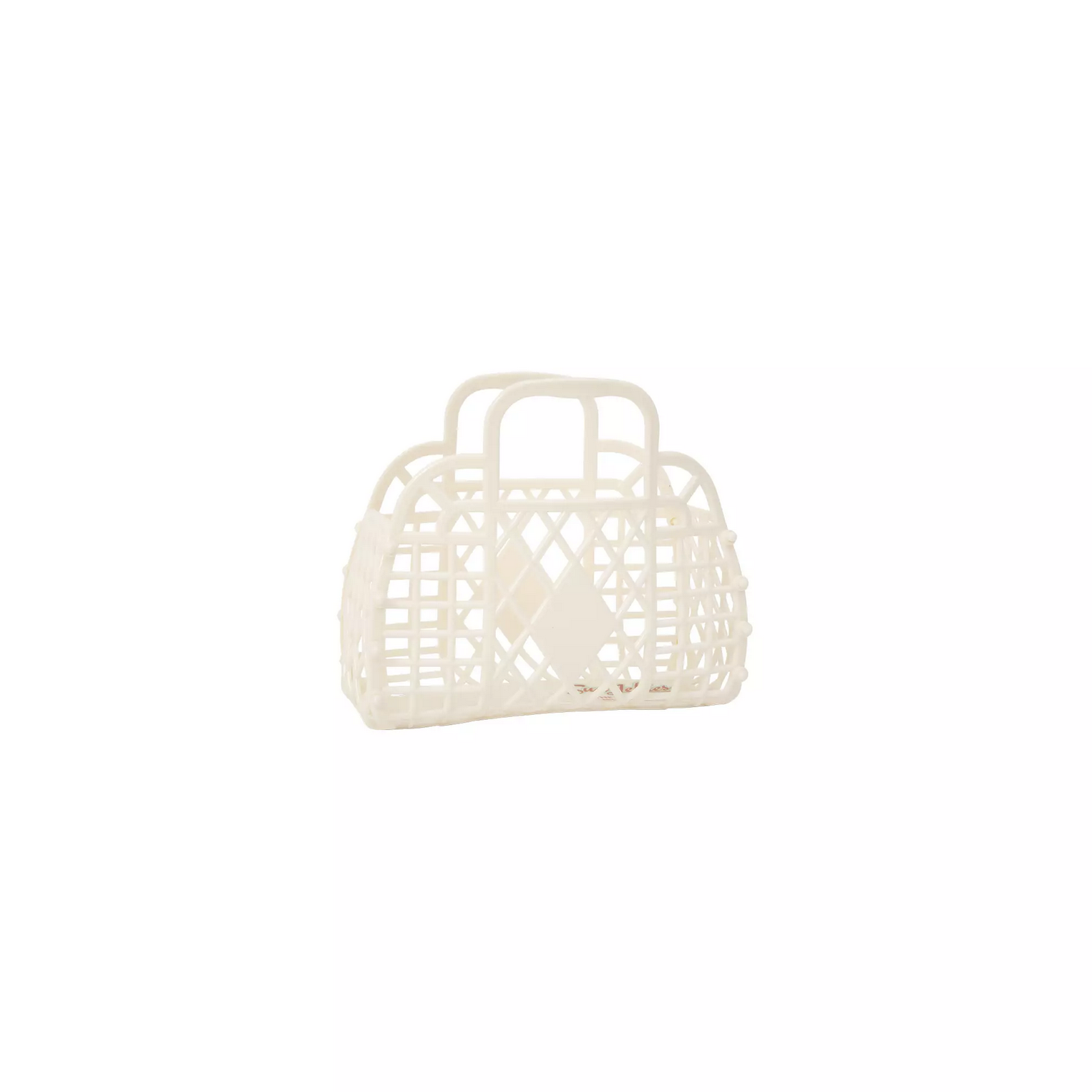 Retro Basket - Mini Ecru - Sun Jellies-1