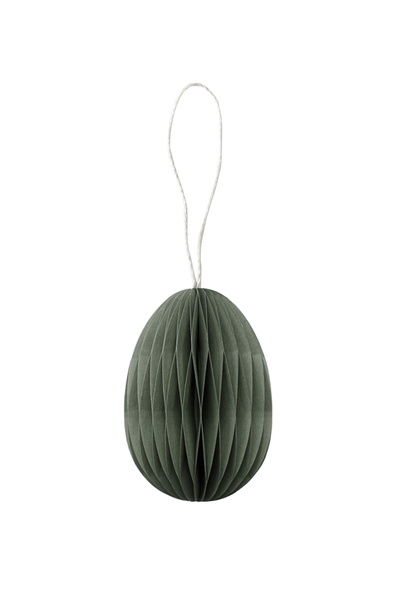 Paper Easter Egg Olive