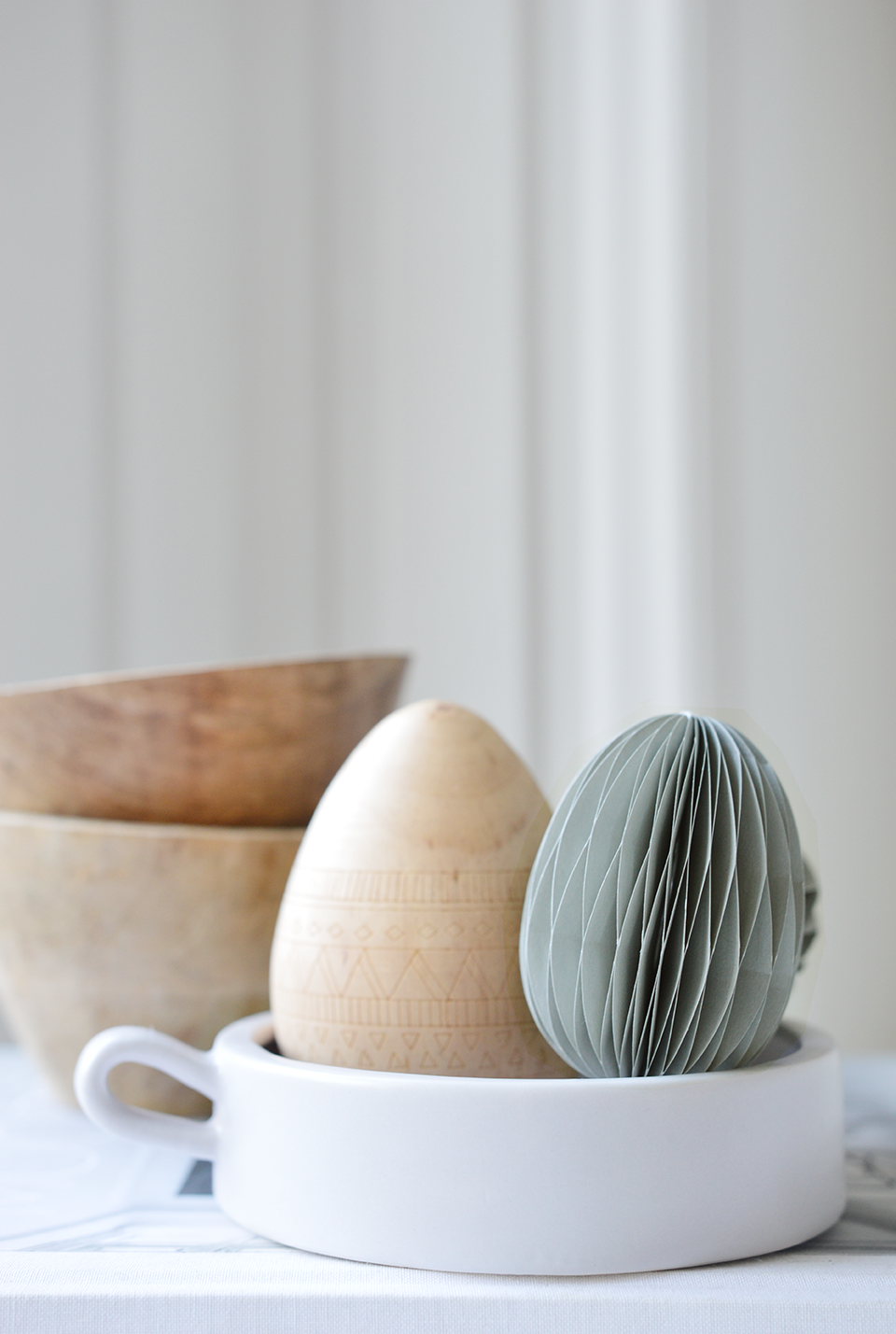 Papieren Paasei Jade - Atelier Olala-2