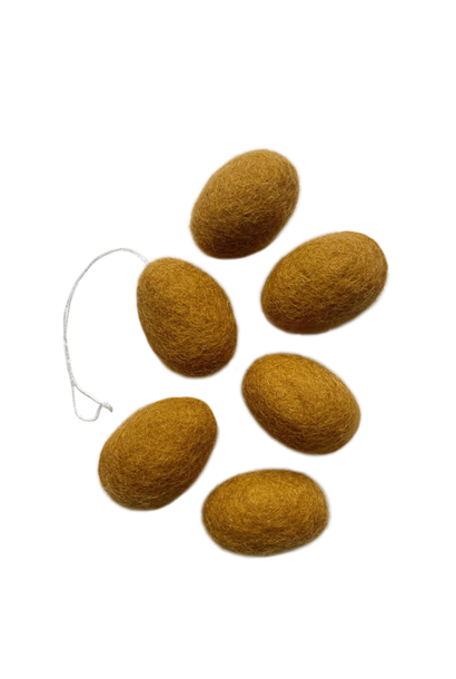 Filt Easter Egg - Mango