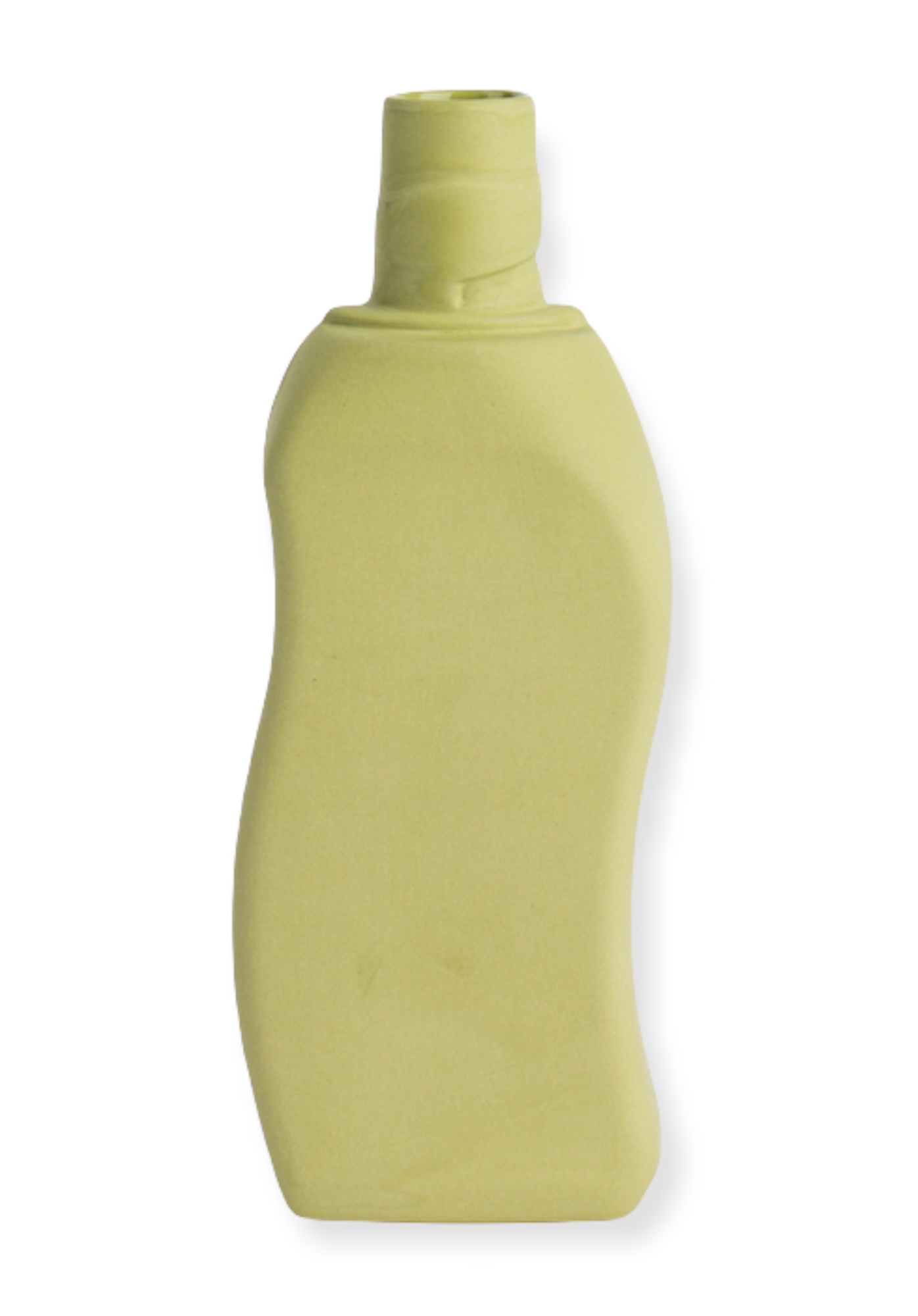 Porseleinen Flesvaas Mosgroen #12 - Floekje Fleur-1