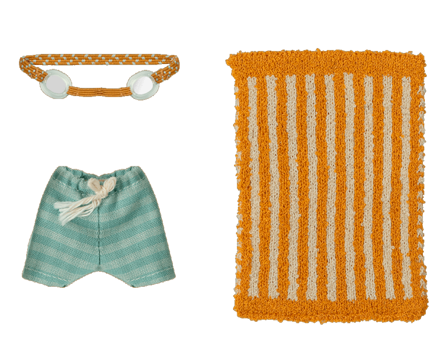 Beach Set Big Brother Mouse - Maileg-3