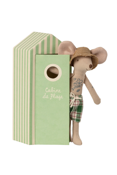 Beach Cabin Daddy Mouse With Hat