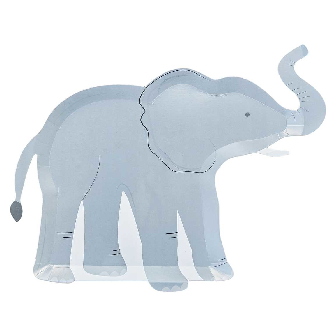 Paper Plates Elephant - Ginger Ray-1