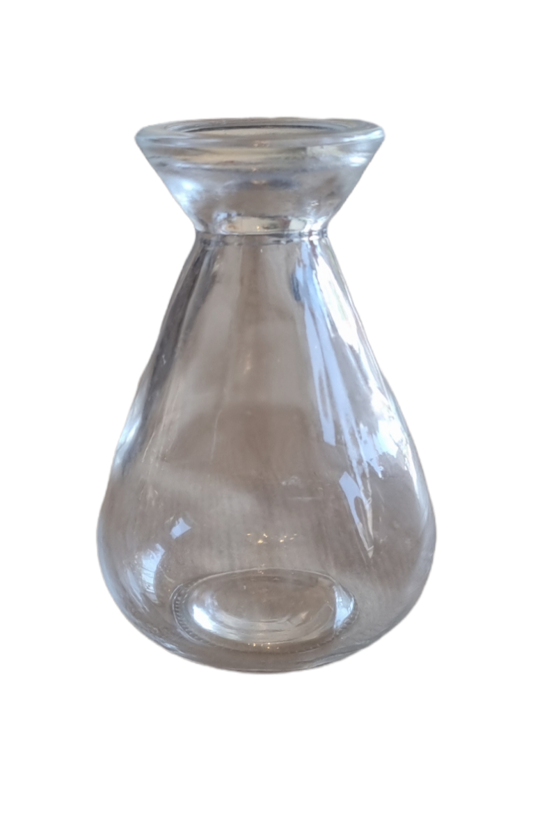 Vase Pear Shaped Glass - Ginger Ray-1