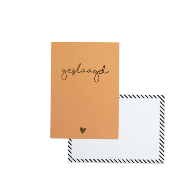 Greeting Card Geslaagd - studio Steef-1