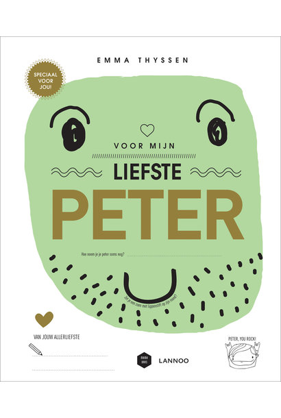 Invulboek Liefste Peter