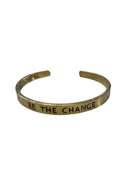 Bracelet Be The Change