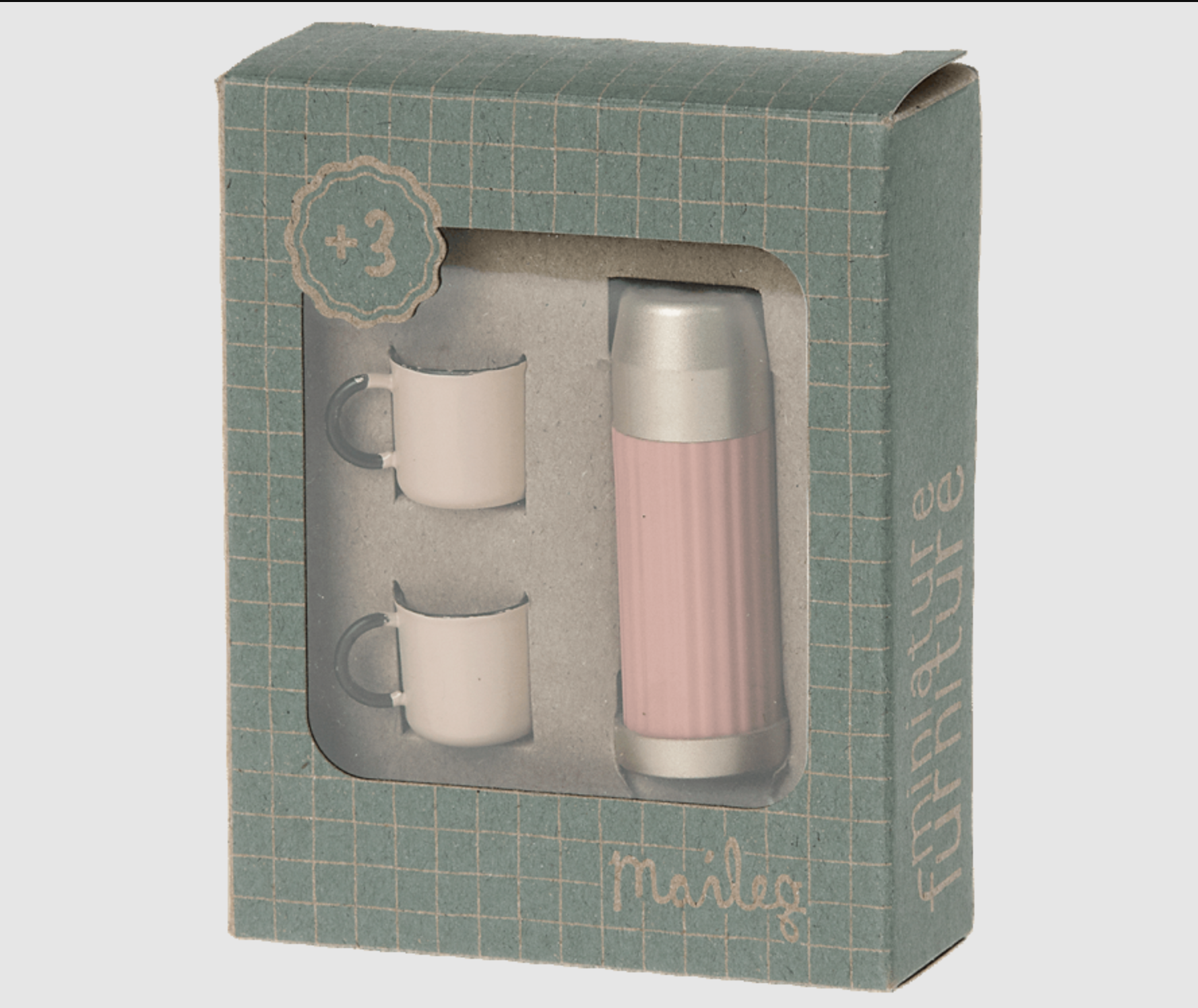 Thermos en kopjes Soft Koraal - Maileg-2