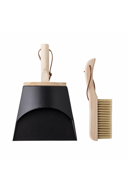 Hand Brush With Can Black