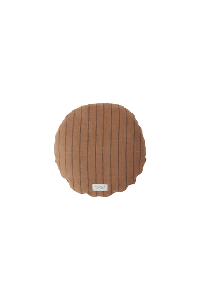 Kussen Rond Caramel
