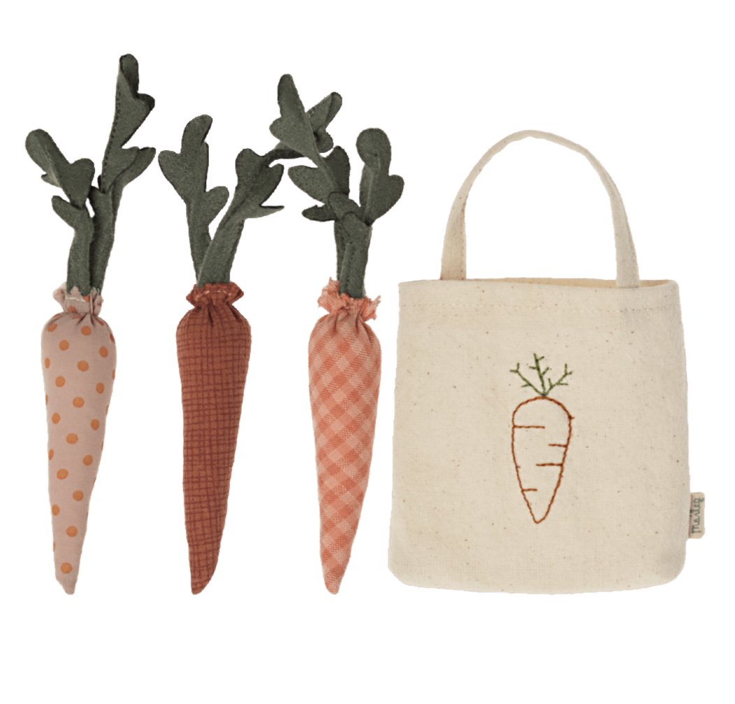 Worteltjes in shoppingzak - Maileg-1