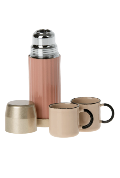 Thermos and cups Soft Coral