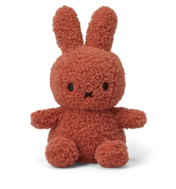 Nijntje Sitting Teddy Terracotta - Nijntje Miffy-1
