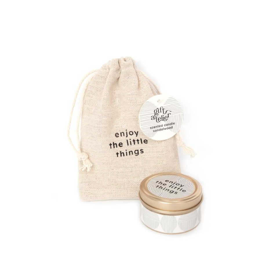 Geurkaarsje Enjoy The Little Things - Gift Atelier-2
