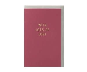 Wenskaart With Lots Of Love - Papette-1