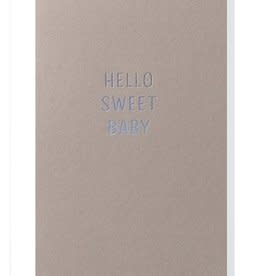 Greeting Card Hello Sweet Baby - Papette-1