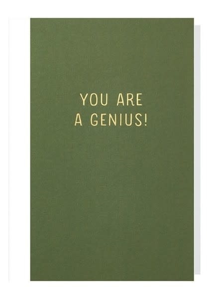 Greeting Card You Are A Genius - Papette-1