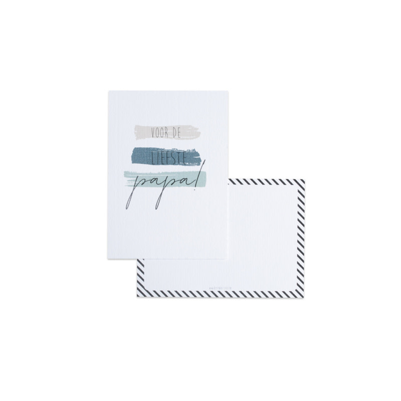 Greeting Card Voor De Liefste Papa - Studio Steef-1