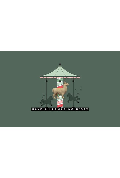 Card Have A Llamazing Bday