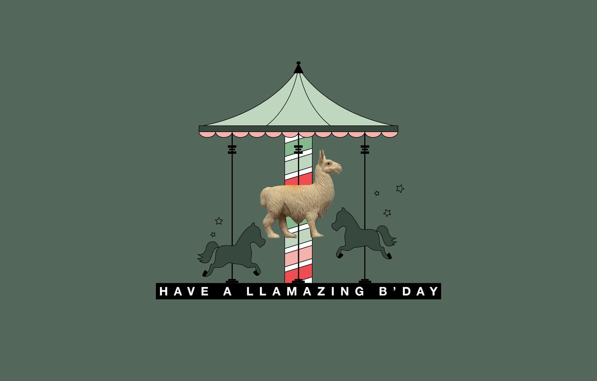 Card Have A Llamazing Bday - Leuke kaartjes-1