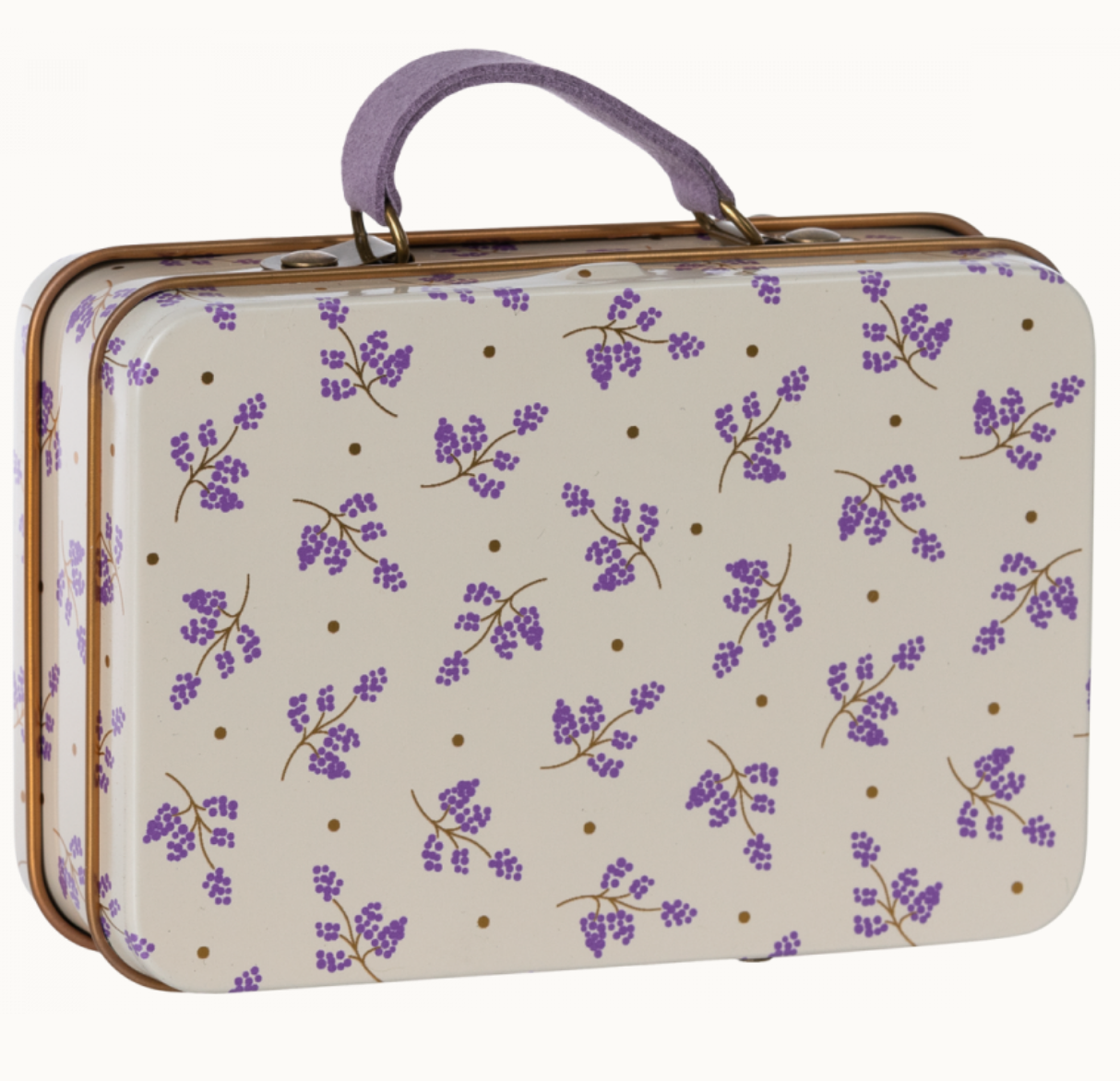 Small Suitcase Madeleine Lavender - Maileg-1