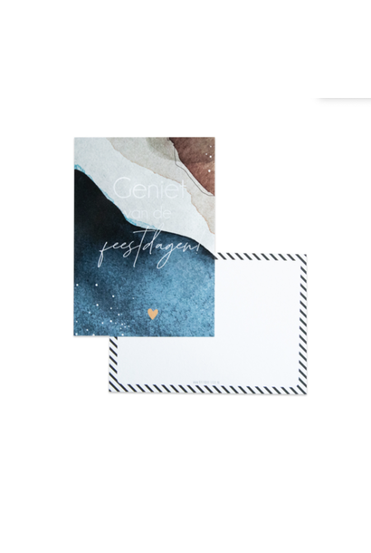 Greeting Card Geniet Van De Feestdagen!