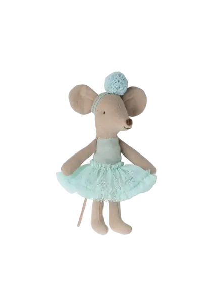 Ballerina Mouse  Little Sister - Light Mint