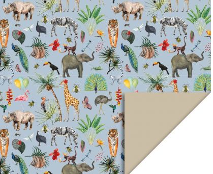 Inpakpapier jungle-1